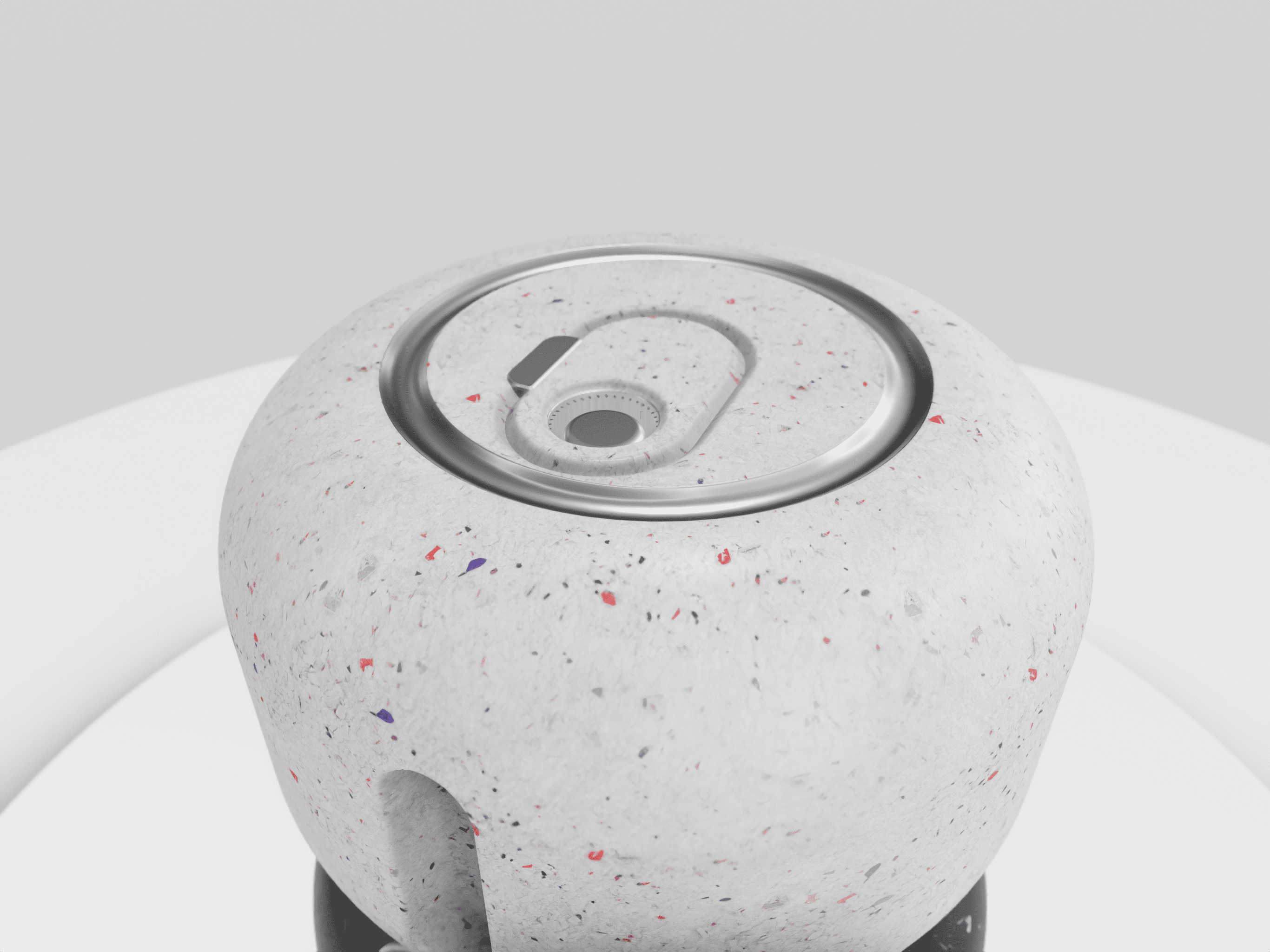 Vista superior renderizada de MONERA M1